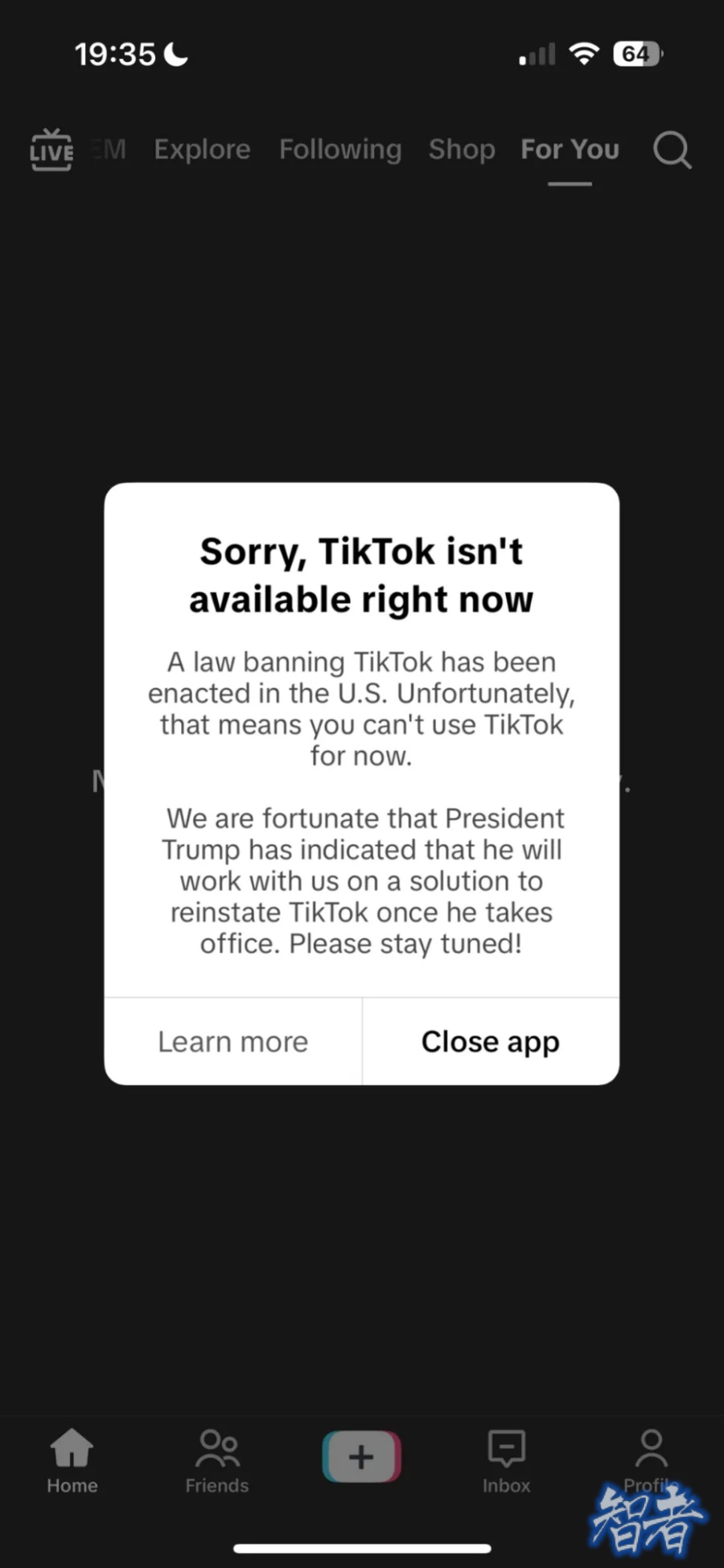 TikTok 在美命运再度转折，下线不到12小时宣布重新恢复服务-第5张图片.jpg
