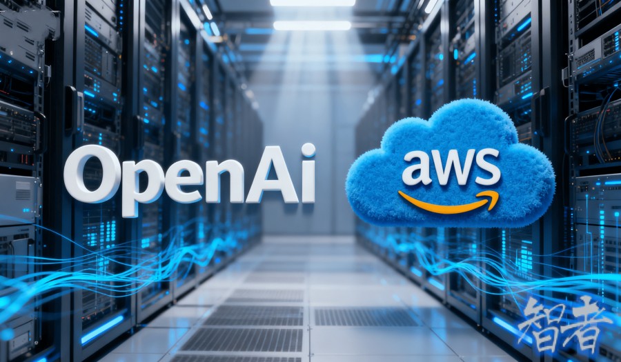 OpenAI 与 亚马逊 达成380亿美元算力合作协议.jpg OpenAI 与 亚马逊 达成380亿美元算力合作协议.jpg